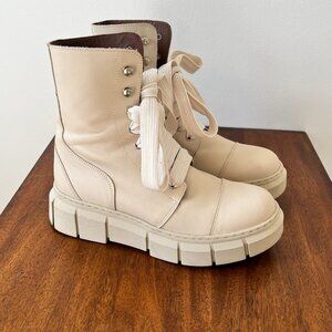 Alohas Can Can Leather Boots